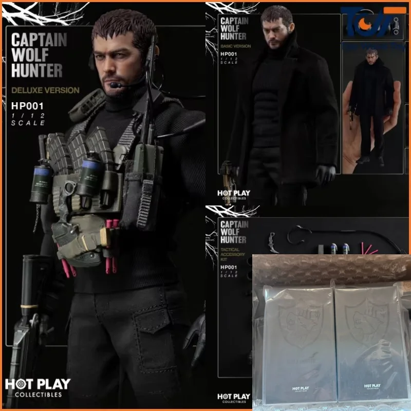 2026 NEW IN STOCK  HOT PLAY Captain Wolf Hunter 1/12 Model HP001  Resident Evil 8 Captain Chris 1/12 Mobile Soldier Model Toy