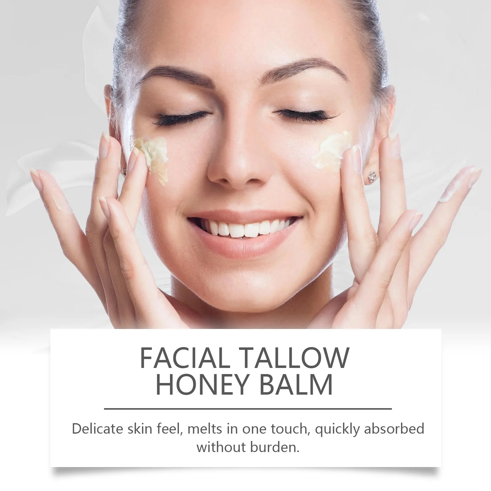 Tallow Honey Balm Fine Lines Removal Lifting Firming Tighten Smooth Improve Puffiness Hydrating Nourish Moisturizing Face Cream