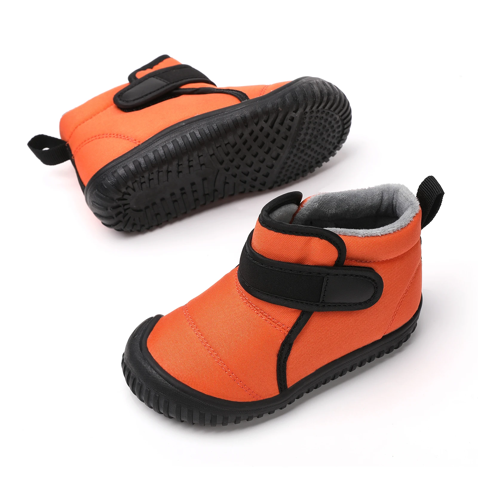 Neue 2024 Kinder Schnee Stiefel Mädchen Knöchel Winter Stiefel Warme Plüsch Jungen Pelz Schuhe Kinder Plattform Stiefel Größe 20-28 – Detail 4