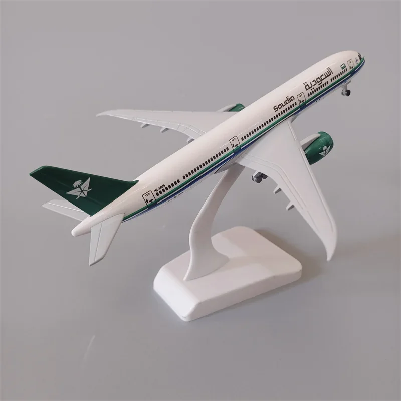 19cm Alloy Metal Saudi Arabian AIR B787 Airlines Boeing 787 Airways Diecast Airplane Model Plane Aircraft w Landing Gears Wheels