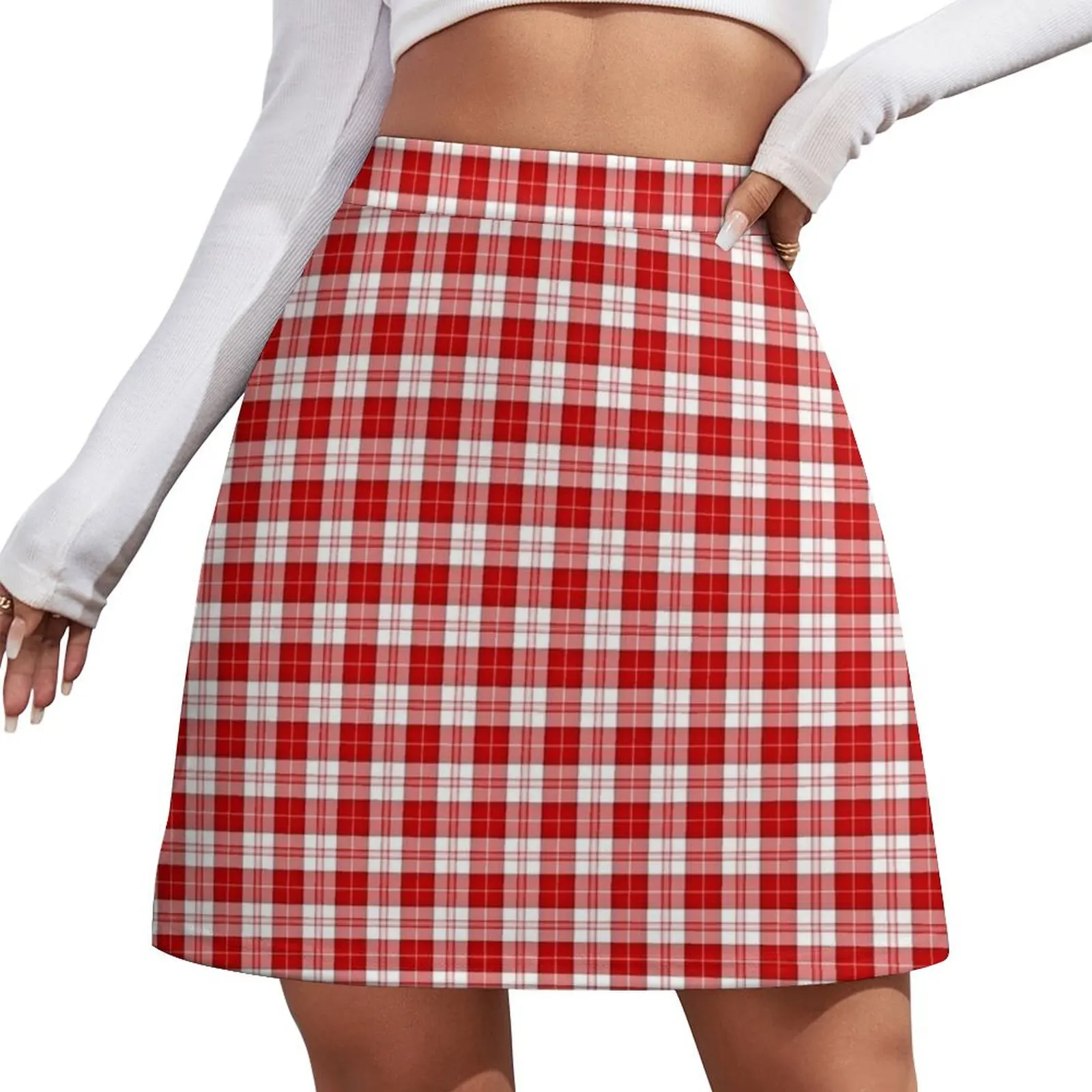 

Menzies Tartan Mini Skirt Dresses Female skirt chic and elegant woman skirt