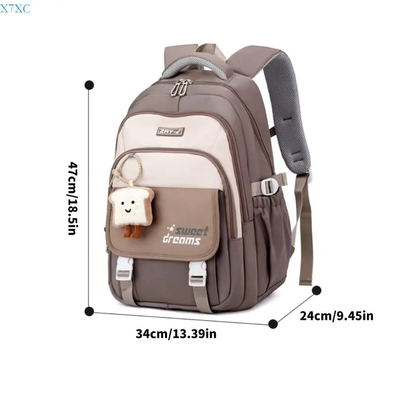 X7XC Travel Backpack Purse Casual Daypack for Laptop College Middle School Bookbags