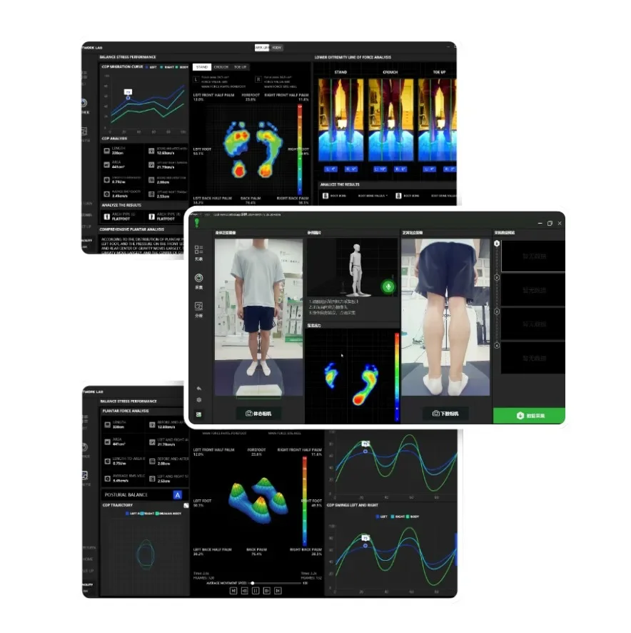 Nuevo paquete de máquina de escáner de pies para aparatos de rehabilitación de pies de evaluación de ganancia funcional ortopédica personalizada