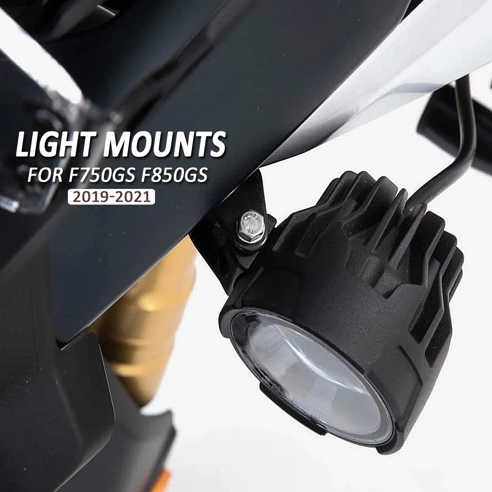 For BMW F750GS F850GS 2019-2021 Motorcycle Fog Lights Auxiliary Bracket Light Mounts Spotlight Bracket Spot Light Holder