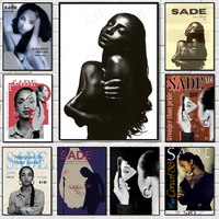 Singer S-Sades Sophisti POP Poster Waterproof Wall Art High Quality Print Movie Posters For Living Bedroom Retro Room Decor Gift