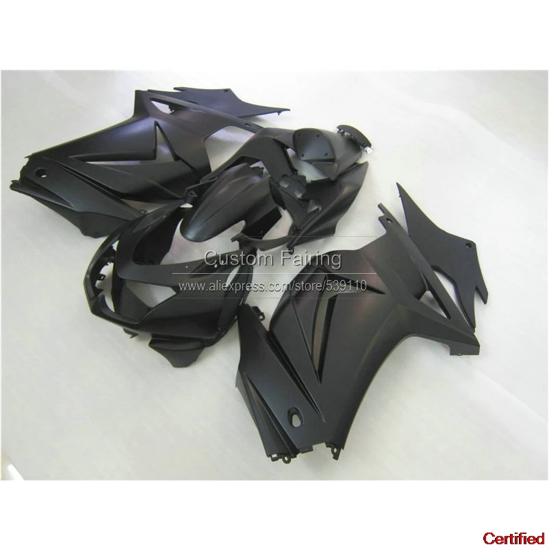 

Injection Fairing Kit For Kawasaki Ninja EX250 08 09 10 11 12 13 14 250r 2008 2009-2014 All Matte Black New Fairings BL31