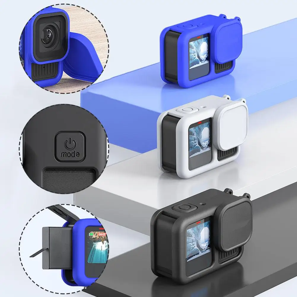 

Silicone Protective Cover For GoPro13 Anti-drop Anti-scratch Dust-proof And For Protective Accessories For Sports Cameras ﻿ E2J7