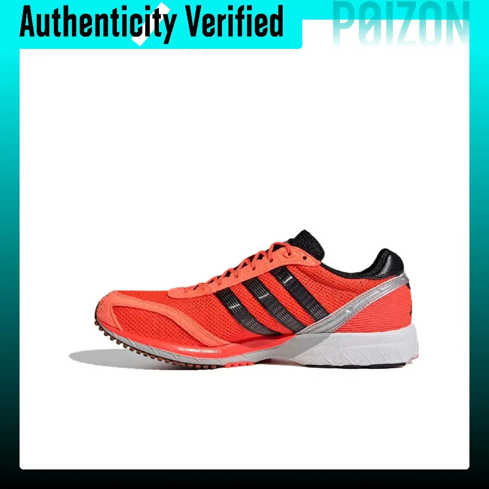 Adidas Adizero Adios Running Shoes Unisex Low-top Orange/Black IH0971