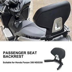 For Honda Forza 350 NSS350 Motorcycle Backrest Rear Passenger Seat Back Rest Stay Protection Pad accesorios para motocicletas