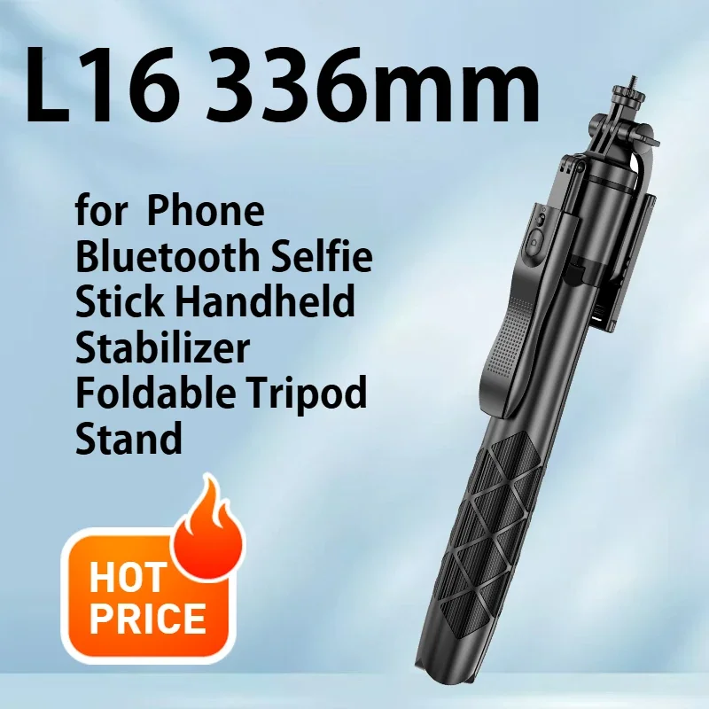 

L16 selfie stick anti shake, expandable and multifunctional Bluetooth remote control selfie stick tripod phone stand