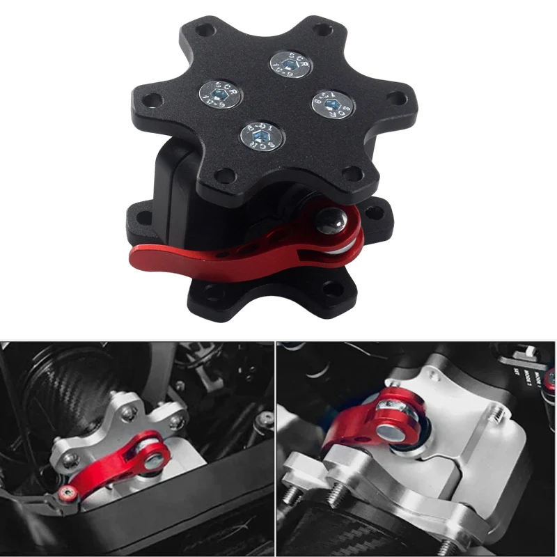 

Быстросъемный механизм рулевого колеса Q1R 70 мм из алюминиевого сплава для SIMAGIC, Thrustmaster, Logitech, для гоночных игр