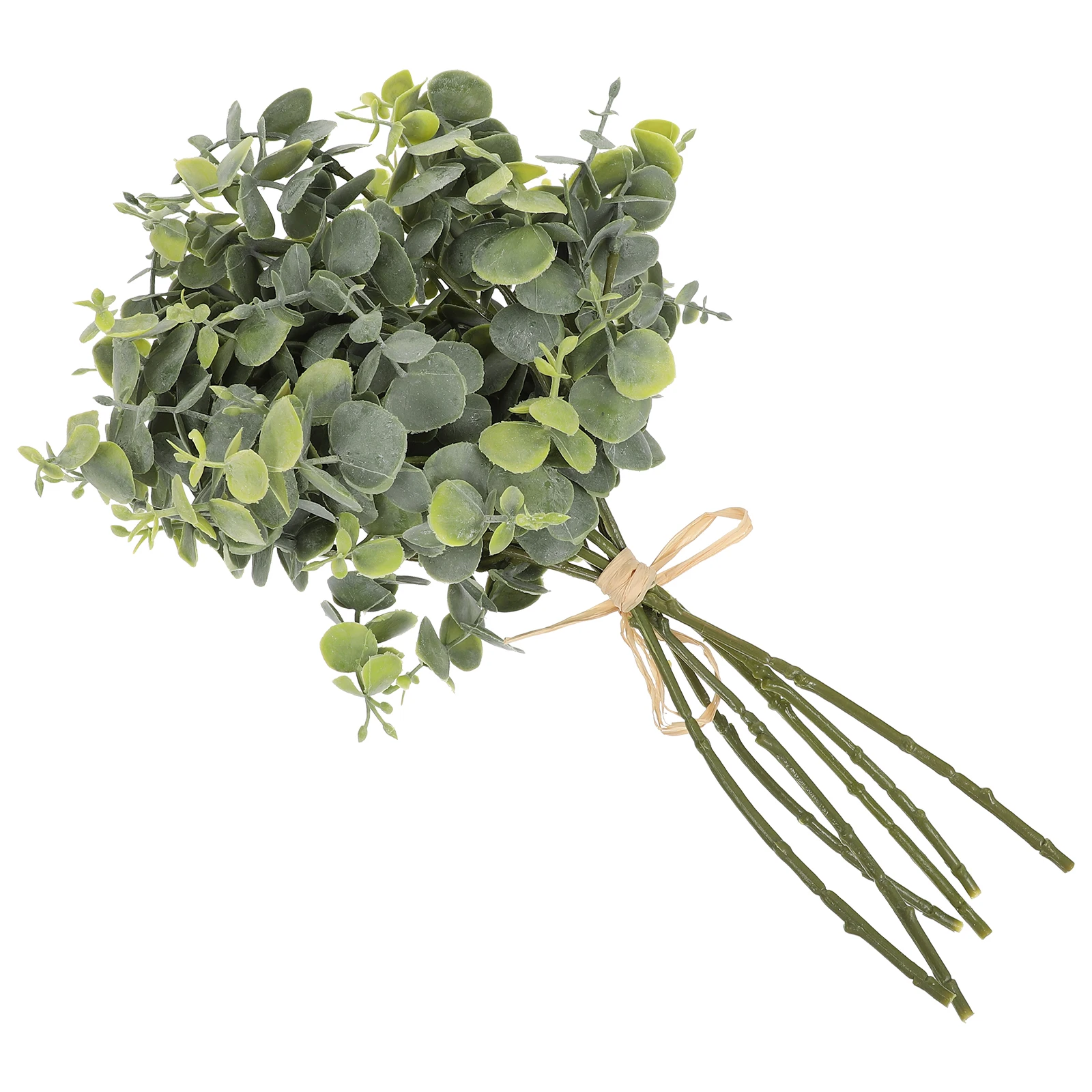 

6Pcs Exquisite Eucalyptus Leaf Branches Artificial Simulation Decoration Home Living Room Wedding Scene Layout Prop Photo Decor