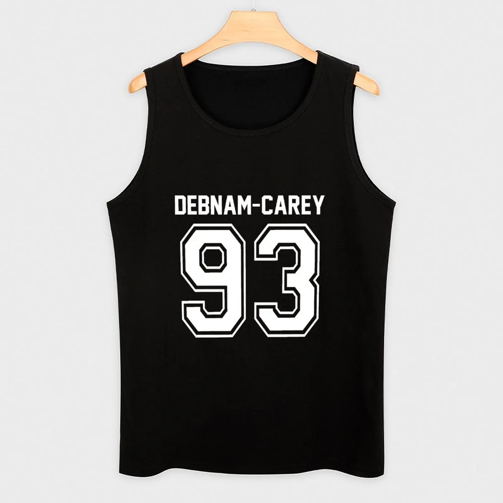 Camiseta sin mangas para hombre, DEBNAM-CAREY 93, chaleco