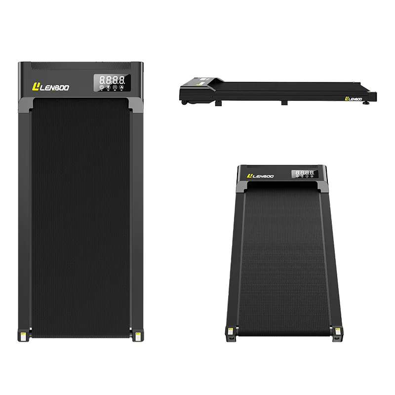 Lenboo 2.0HP Motor Walking Pad Treadmill Home Office Fitness Under Desk Portable  Electric Running Machine