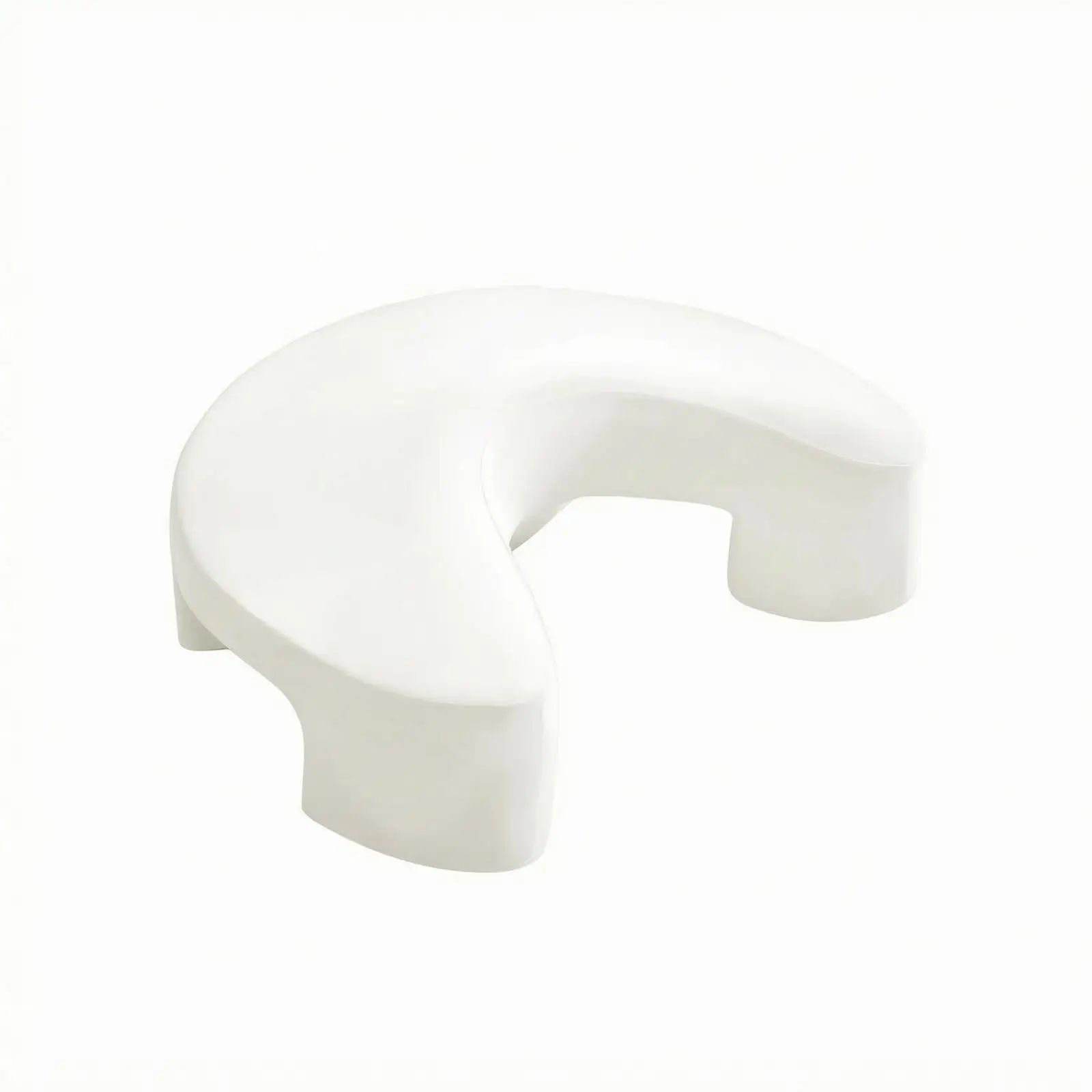 Curved Contour Arm Hole Pillow Memory Foam Cushion for Sleeping Positions and Limb Relief at Home or Hospital