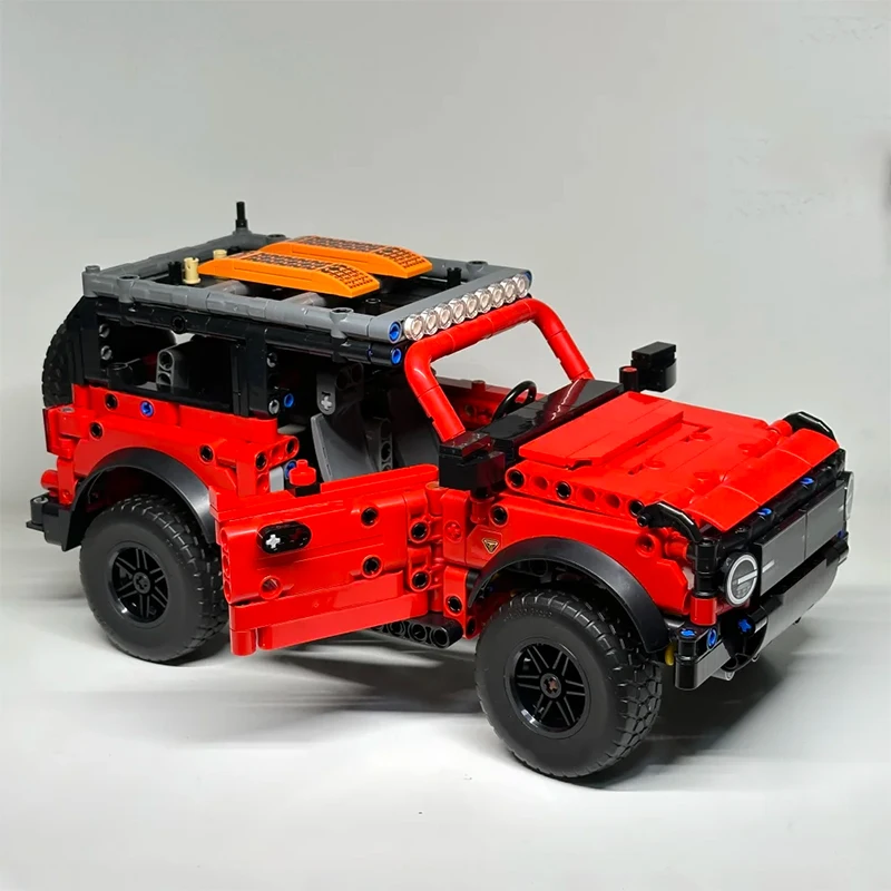 943 قطعة سيارة رياضية فنية على الطرق الوعرة فورد SUV اللبنات نموذج سباق السيارات تجميع الطوب لعبة السيارة هدية للطفل صبي الكبار #6