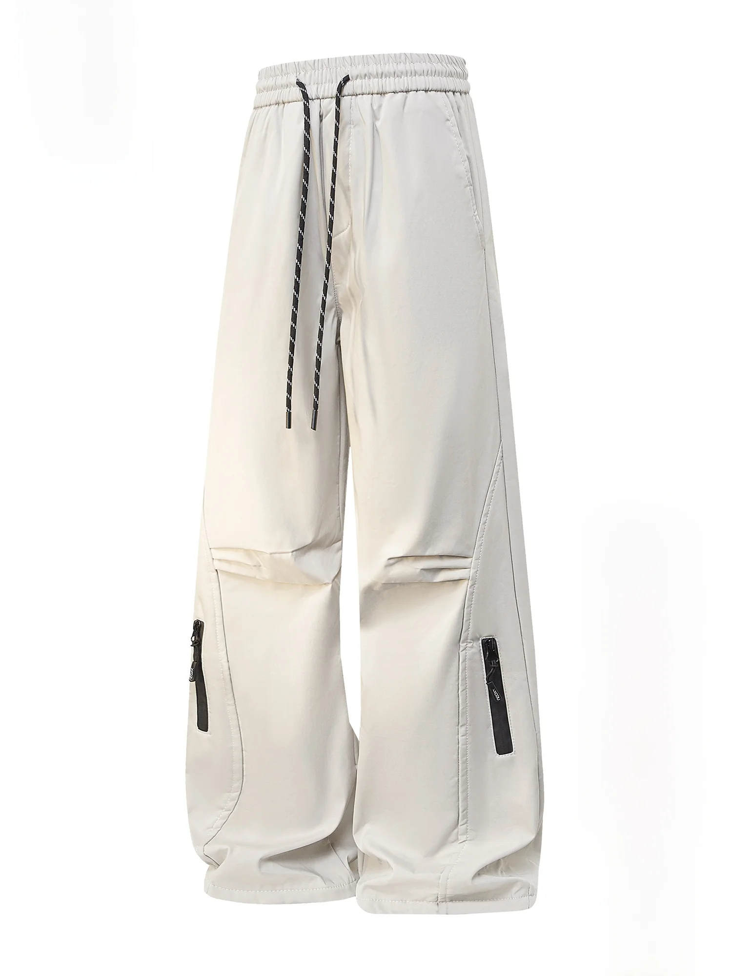 

PaulFrank Men's Fce Lined Straight Leg Casual Trousers Spring Autumn Loose Workwear Long Pants American Retro Faion