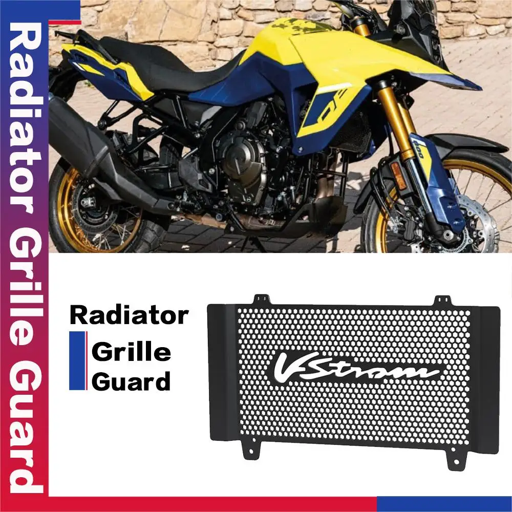 

Мото для Suzuki VStrom 800 DE V-Strom 800DE 2023-2025, алюминиевый аксессуар для мотоцикла, решетка радиатора, защитная крышка
