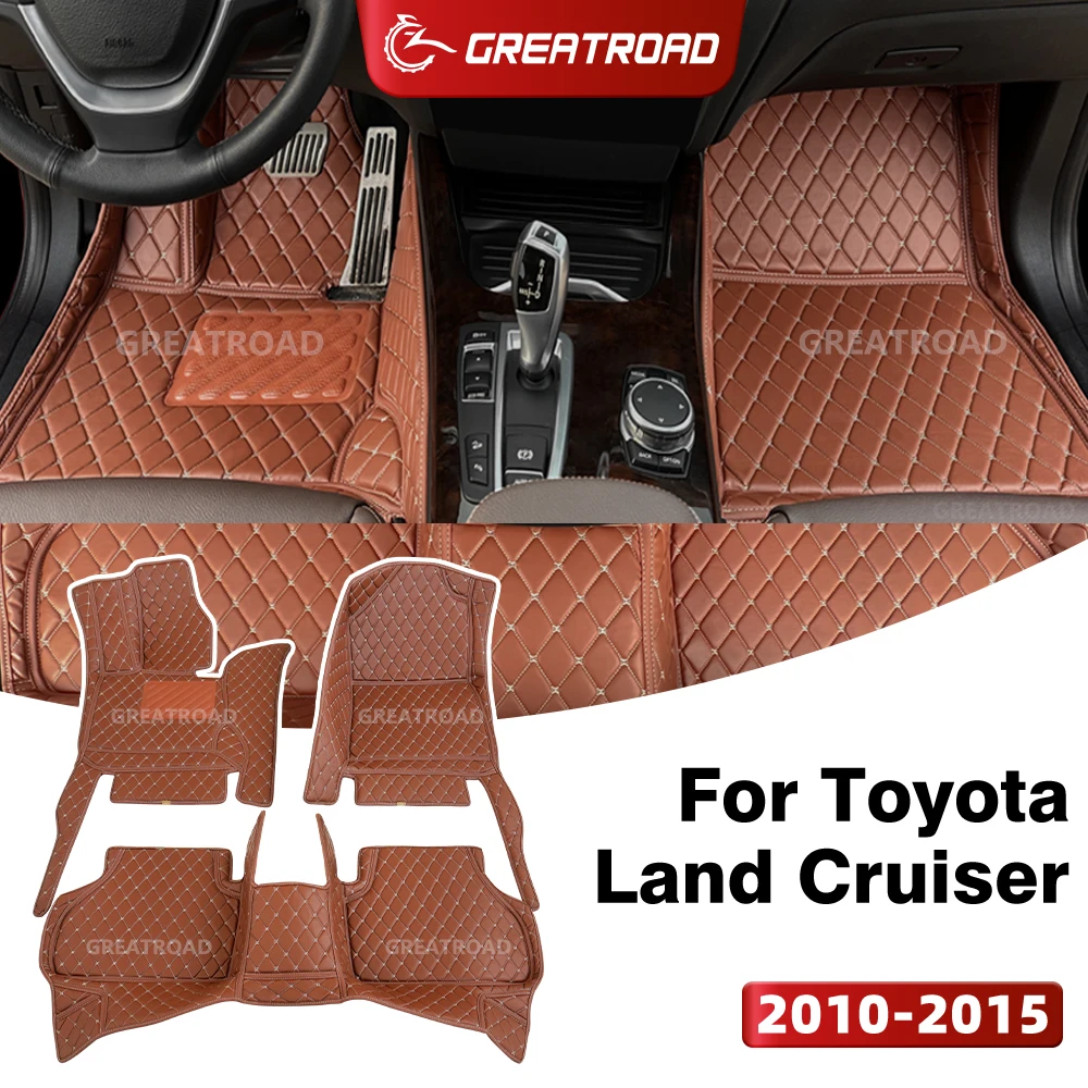 

Автомобильные коврики GREATROAD для Toyota Land Cruiser (5/7 мест) 2010-2015, индивидуальные, для салона, аксессуары для интерьера