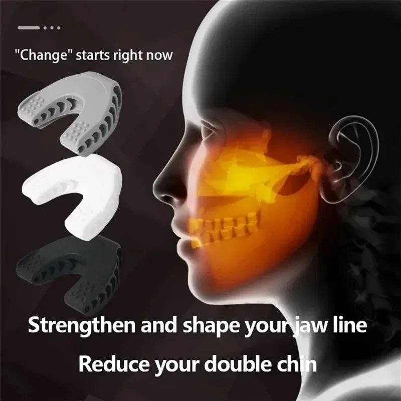 U Shape Jaw Exerciser New Facial Mouth Jawline Face Fitness Muscle Chew Ball Bite Breaker Training Equipment image 5