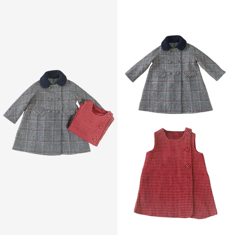 pre-sale-2025-autumn-baby-girls-nordic-style-fleece-windproof-floral-jacket-winter-warm-cotton-girls-coat-kids-boutique-clothes