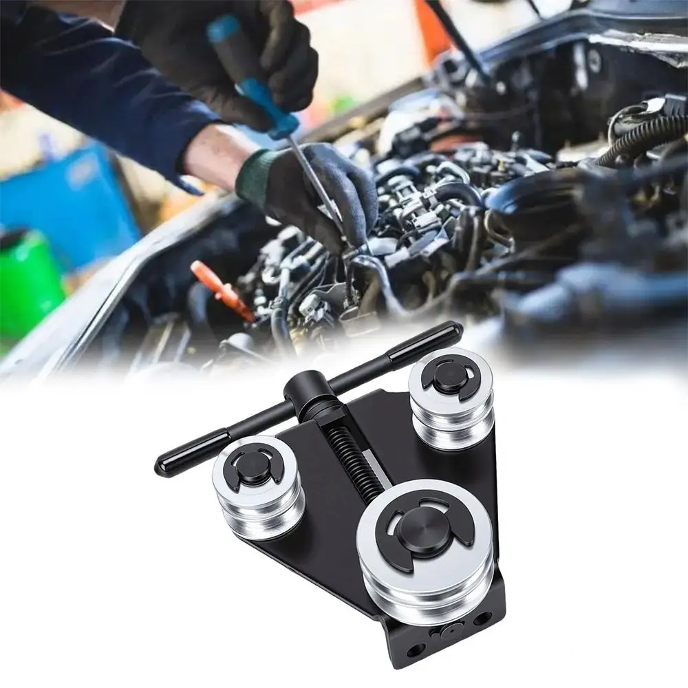Portable Brake Pipe Bender Sturdy Manual Brake Line Straightener Rustproof Kinks Correction Tubing Bender Tool Repair Tool