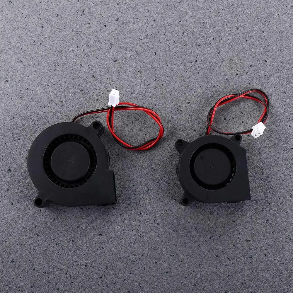 Part Mini Brushless Extruder Black Turbo Blower 2-pin Centrifugal Blower Cooling Radiator 3D Printer Cooling Fan Cooling Fan