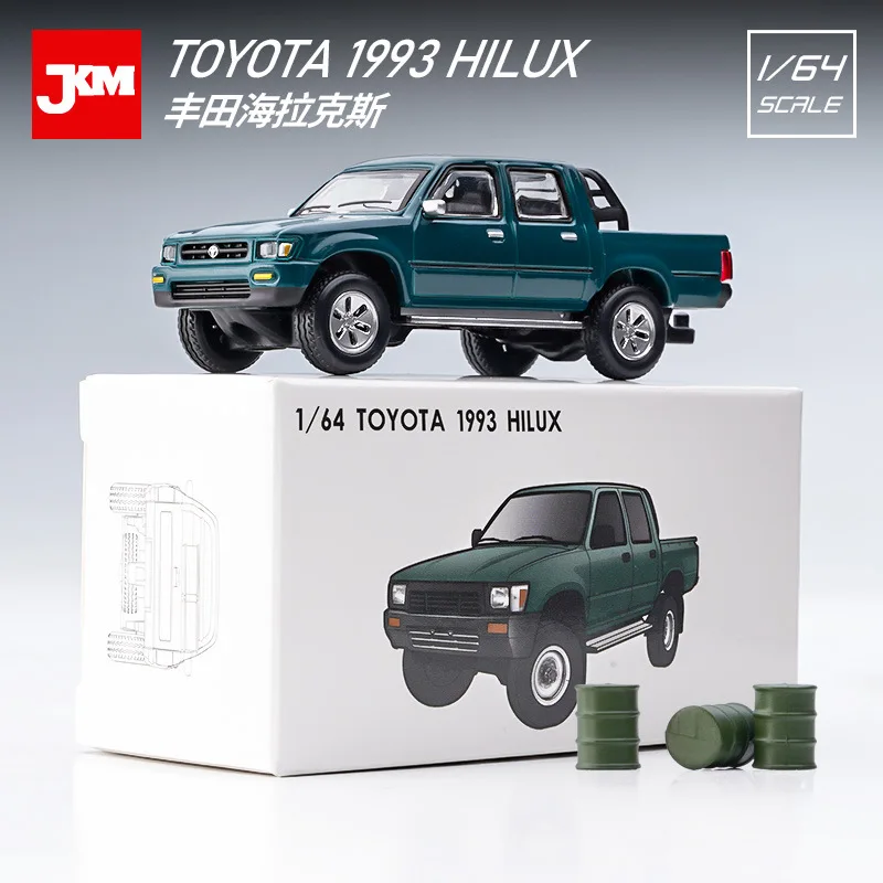 1:64 Toyota Hilux Off-road Vehicle Simulation Alloy Small-scale