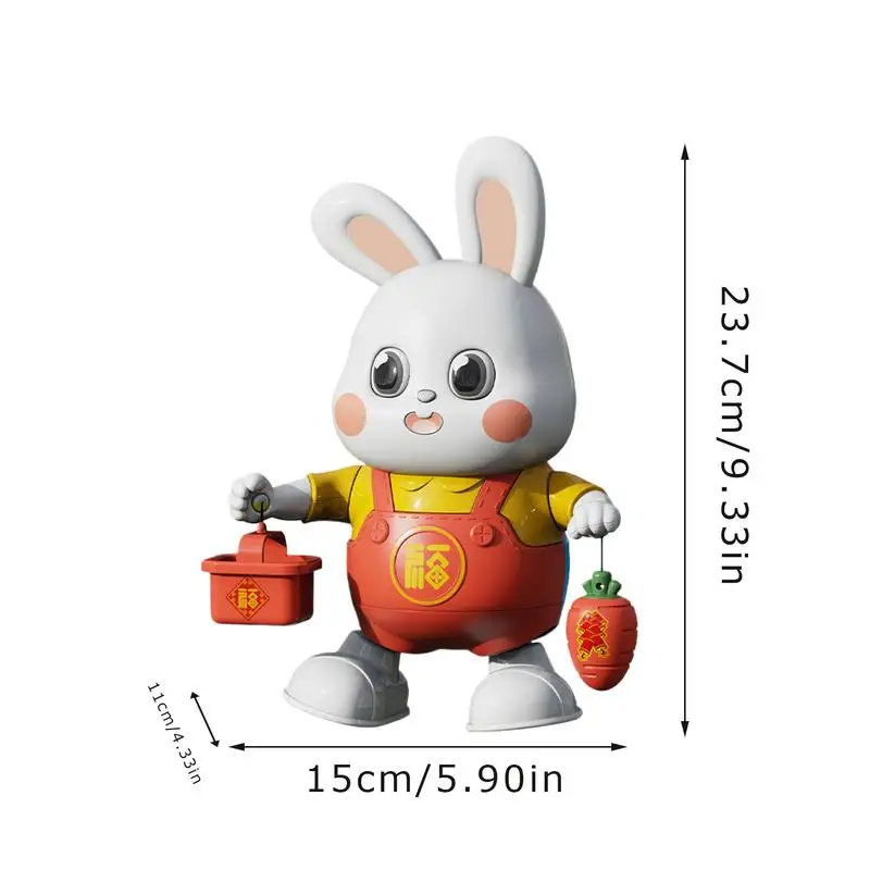 Singing Dancing Animal Interactive Learning Musical Toy Rabbit Early Singing Learning Toys With 48 Songs For Kids Musical Animal