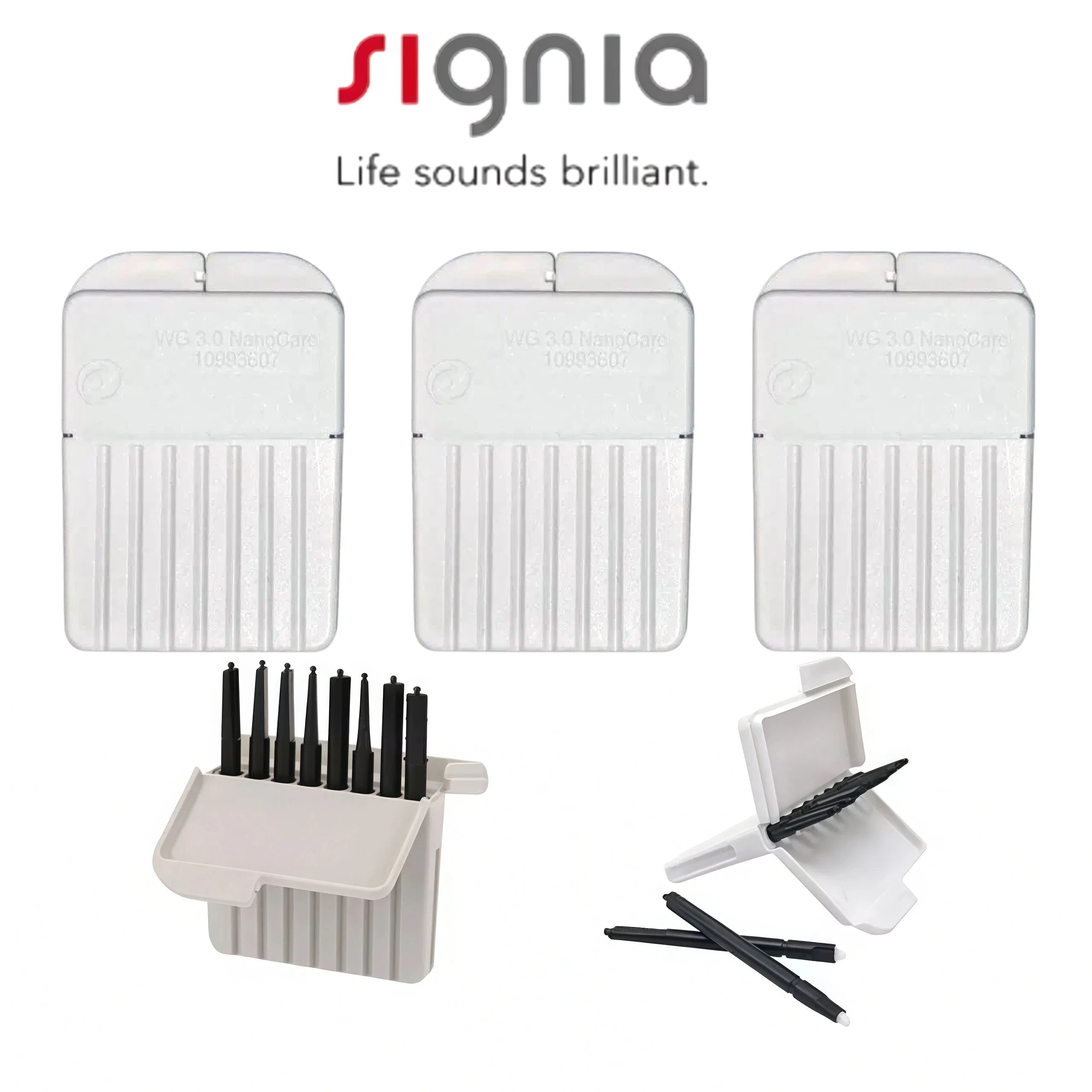 Original Signia WG 3.0 NanoCare  – Replacement Wax Filters for MiniReceiver 3.0 & ThinTube 3.0