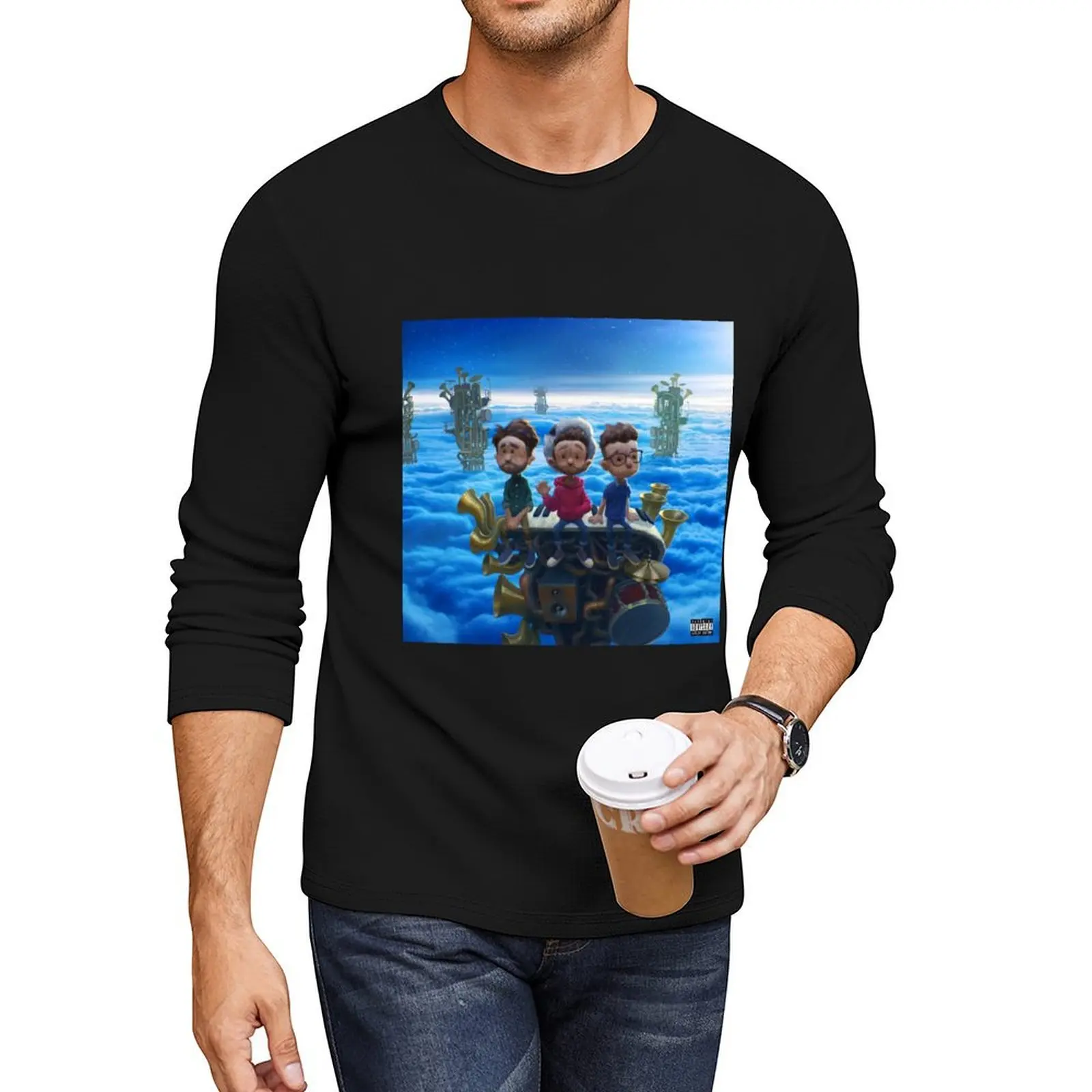 AJR Harmony - Riding the Waves of Modern Sound Long T-Shirt kawaii clothes hippie clothes clothes for men