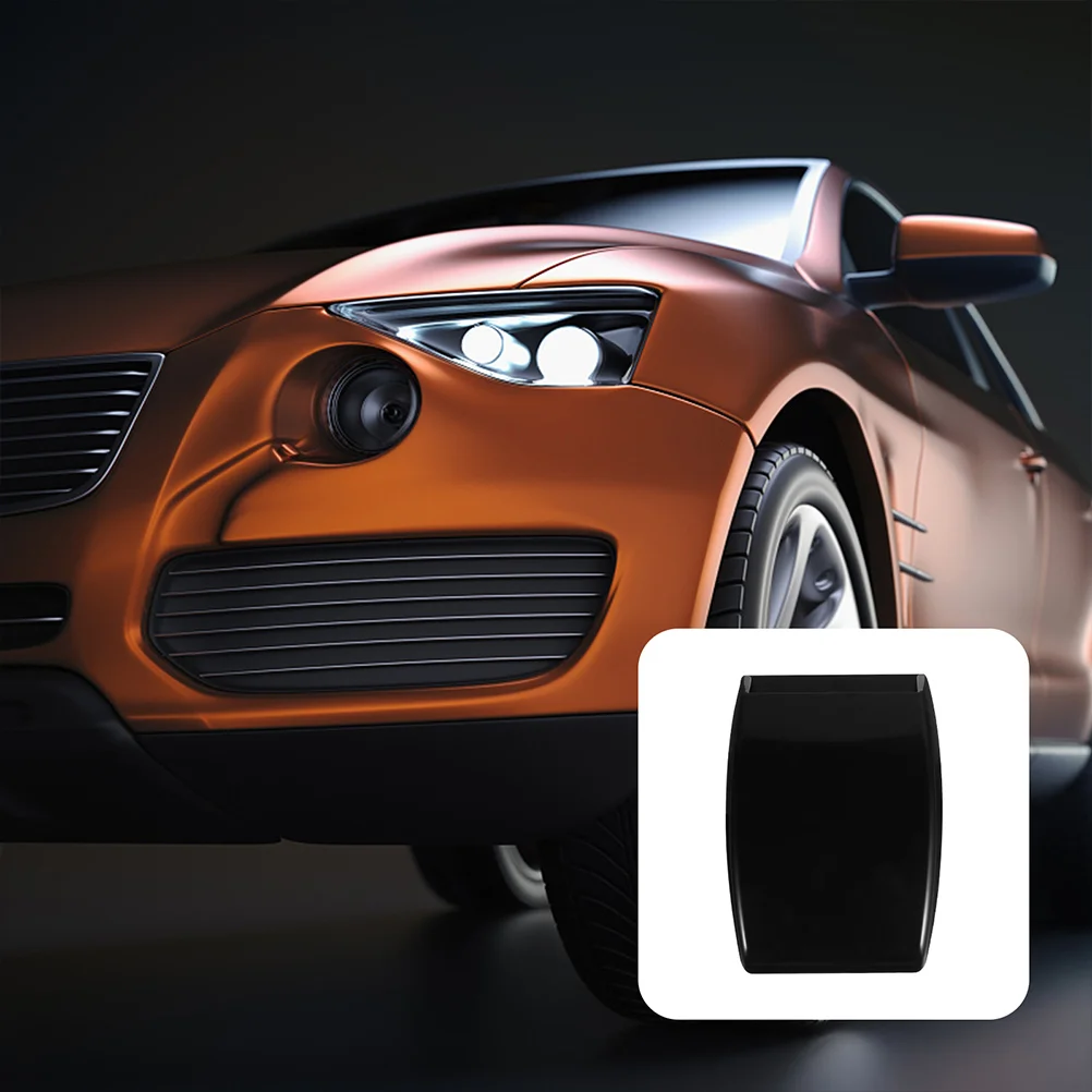 

2pcs Realistic Car Hood Vent Sticker Simulation Airflow Vents Universal Abs Intake Decorative Plastic For Cars Trucks
