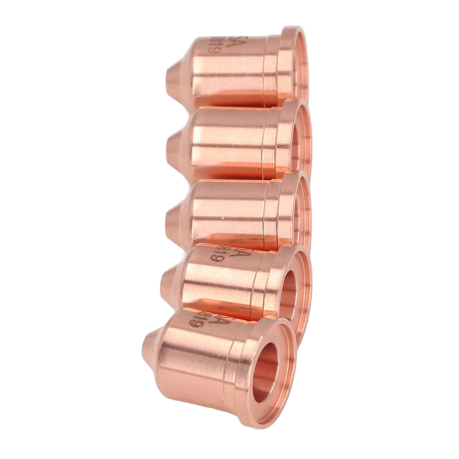 5Pcs Plasma Electrode Tip Brass 220819 Plasma Electrode Tip Set for PMX 65 85 105 65A