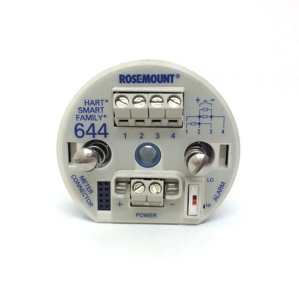 

Hot sell Original and New High Precision Emerson 644HANAQ4 Rosemounte 644 Temperature Transmitter