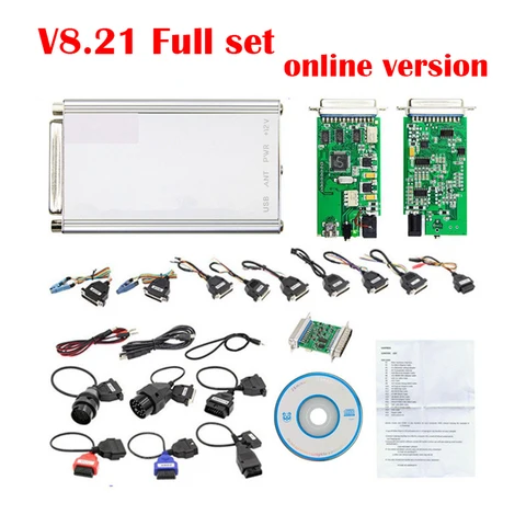 Новая версия V13.77 CARPROG V8.21 Онлайн-версия V10.93 Инструмент для ремонта автомобильного ЭБУ Автомобильный продукт Идеально добавить больше авторизации 21 адаптеров