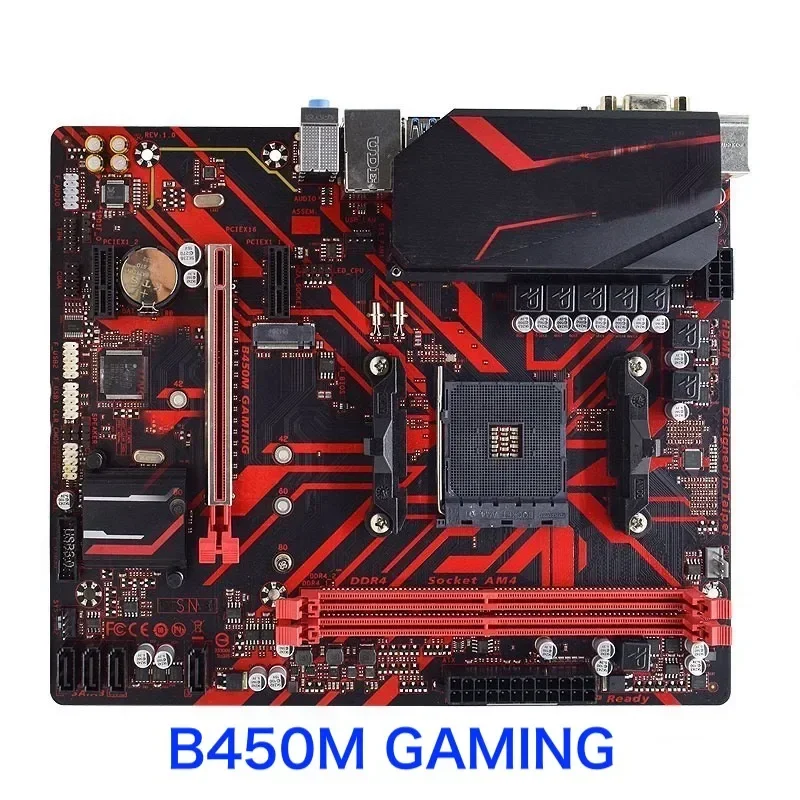 For Gigabyte B450M GAMING Motherboard  32GB DDR4 Micro ATX Socket AM4 Mainboard 100% Tested OK Fully Work Free Shipping
