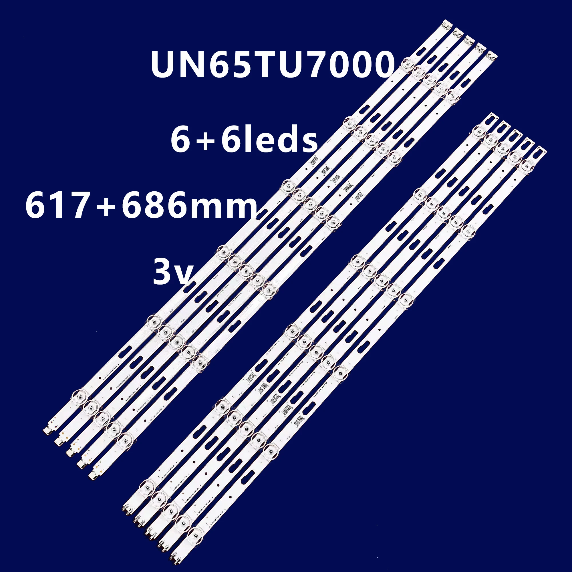 LED Backlight For Un65au7000f Un65au7000 BN96-50313A UN65TU7000 UN65TU8000 UN65TU8200 UE65TU7500 UN65AU7700 SVC650AG6_R