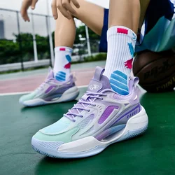 Men Women Basketball Shoes Fashion Lightweight Breathable Sports Shoes Training Athletic Sneakers Men Zapatos Casuales De Hombre