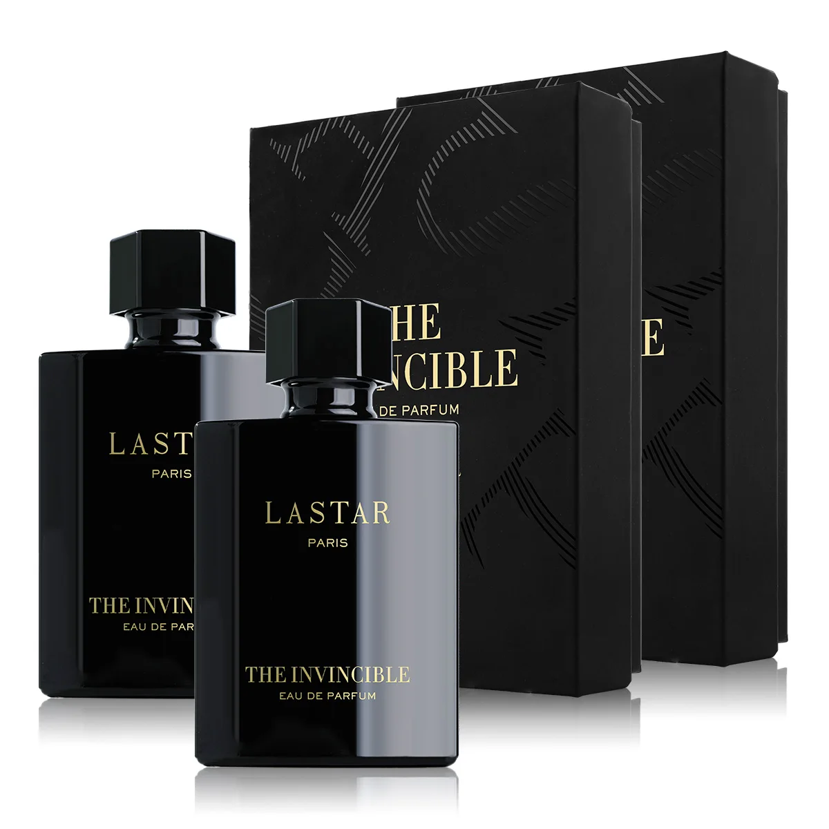 عطر لاستار للرجال، مسك، زجاجتين توتالينج 100 مل/3.38 أونصة. عطر يدوم طويلاً، هدية عيد الميلاد