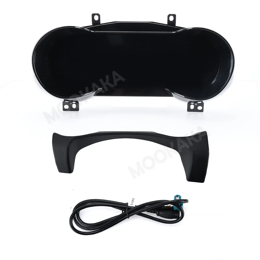 12.3 "شاشة لينكس سيارة LCD مقاييس أداة العنقودية الرقمية قمرة القيادة الافتراضية لمازيراتي جيبلي 2014-2023 LCD عداد السرعة داش