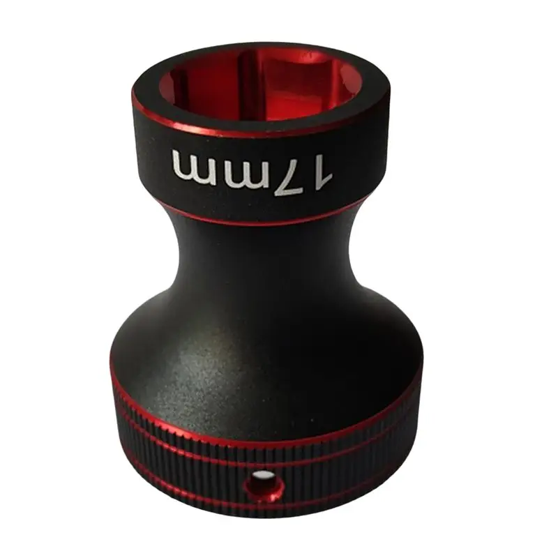 Pro Aluminum Alloy Metal 17MM Wheel Hex Wrench Tool HEX Nuts Sleeve For 1/8 1/10 Off-Road RC Car Truck Crawler
