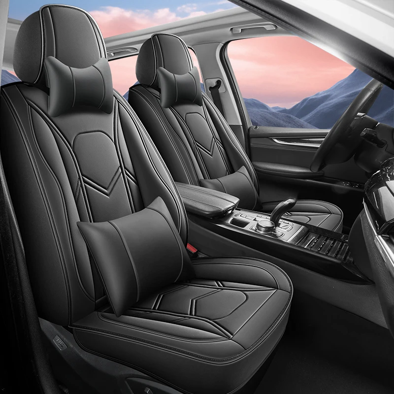 

Full Set Car Seat Cover For Mazda 2 3 BK BL CX5 CX30 6 GG GH CX3 CX7 Axela CX4 Fiat Punto Auto Accessories Waterproof Protection