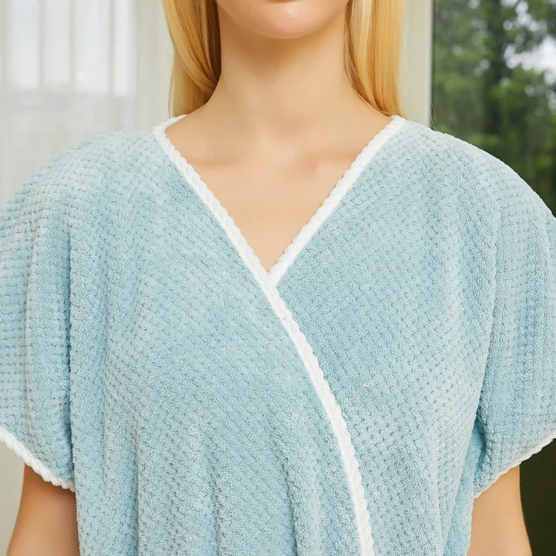 

Women Bath Dress Sleeveless Kimono Gown Warm Bath Towel Robe Short Bathrobe Kimono Intimate Lingerie Cute Homewear