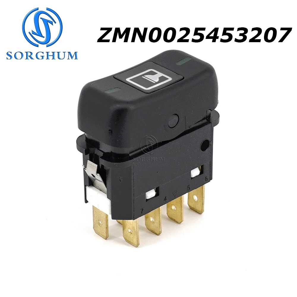 

SORGHUM Auto Toggle Switch Single Lamp switch Button For Mercedes-Benz Kamyon ZMN0025453207 Car Accessories