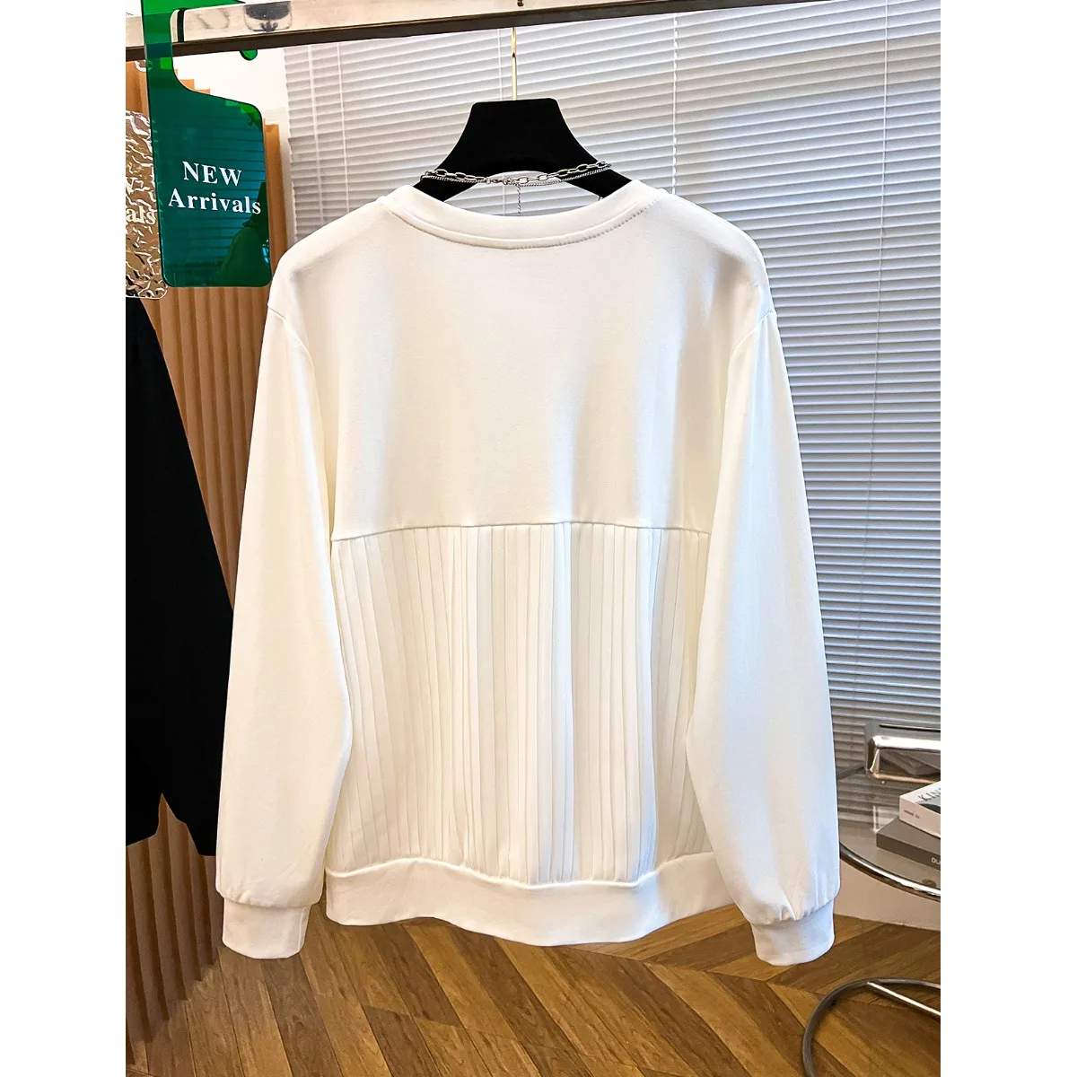 Women's Loose Long Sve T-irt Autumn New Sle Outerwear Base Layer plus Size Top Pure Color Slimming Effectiven