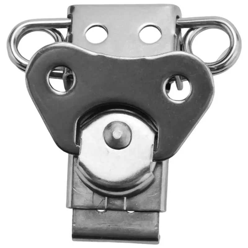 A84E-16 Pack 304 Stainless Steel Twist Latch With Keeper And Spring Butterfly Draw Latch For Case Box
