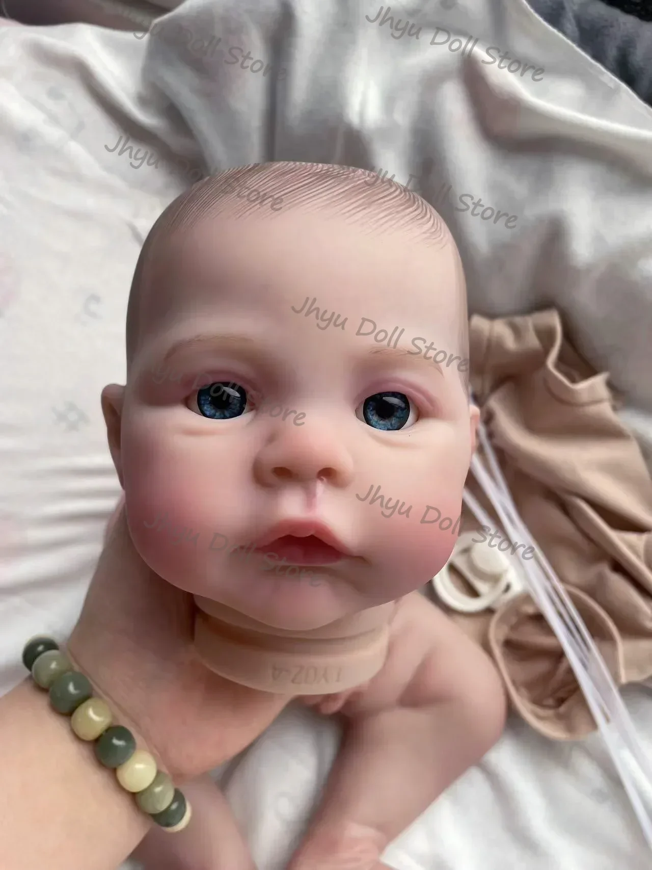 18 Zoll Meadow Premie Neugeborenengröße Reborn Doll Kit Beliebtes Soft Touch Lebensechtes, frisches Farbset DIY-Spielzeug