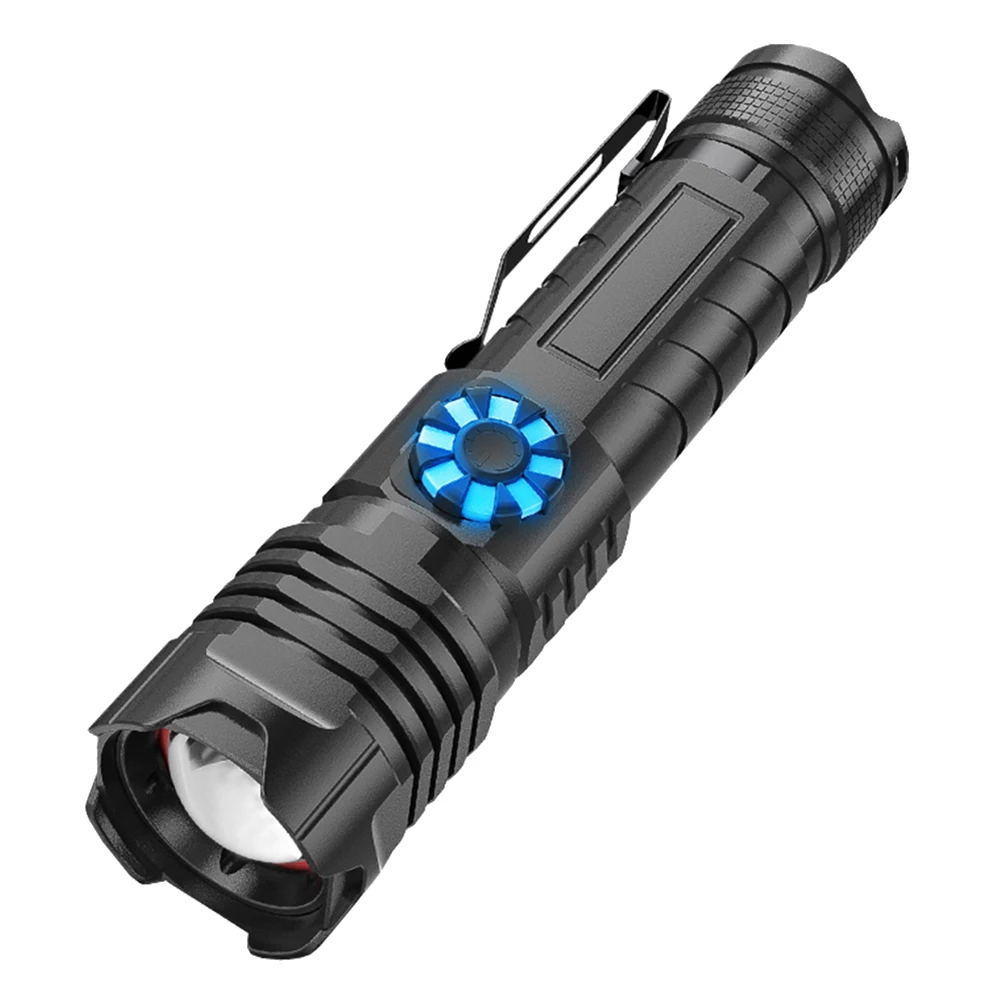 

New Upgrade XHP99 LED Flashlight Torch High Power Most Powerful Flashlight 18650 XHP99 Rechargeable Flash Light