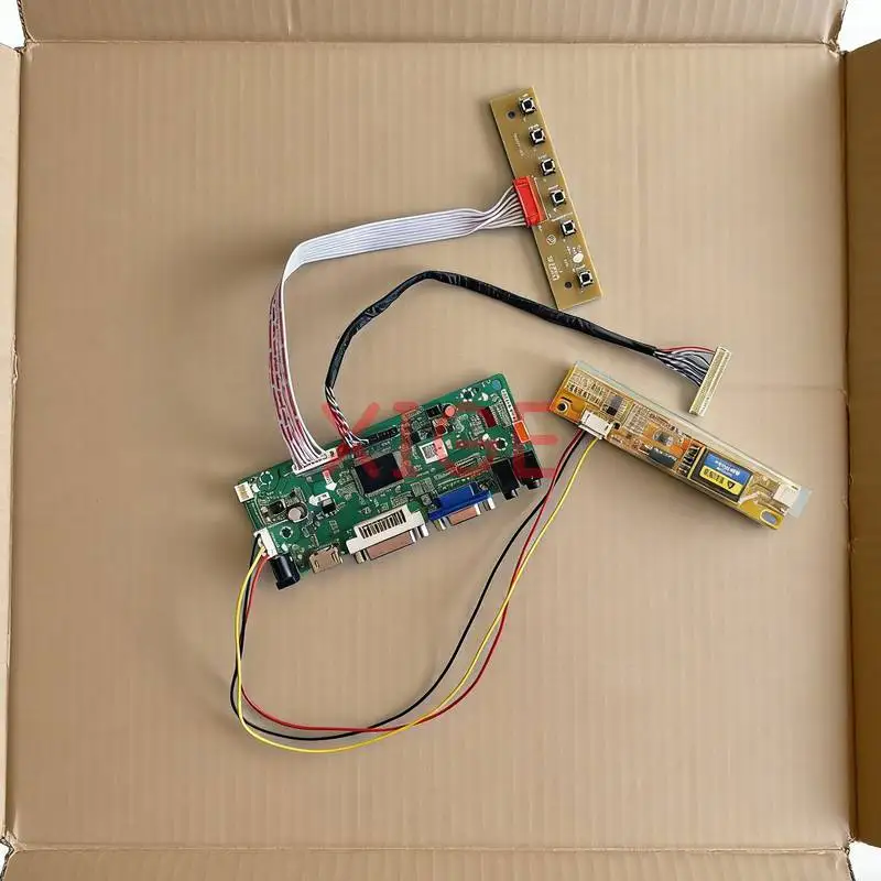 

For N141C3 N141C1 LTN141WD LTN141BT06 LCD Screen Drive Controller Board Kit DIY 30Pin LVDS 1-CCFL 1440x900 1440*900 VGA DVI HDMI