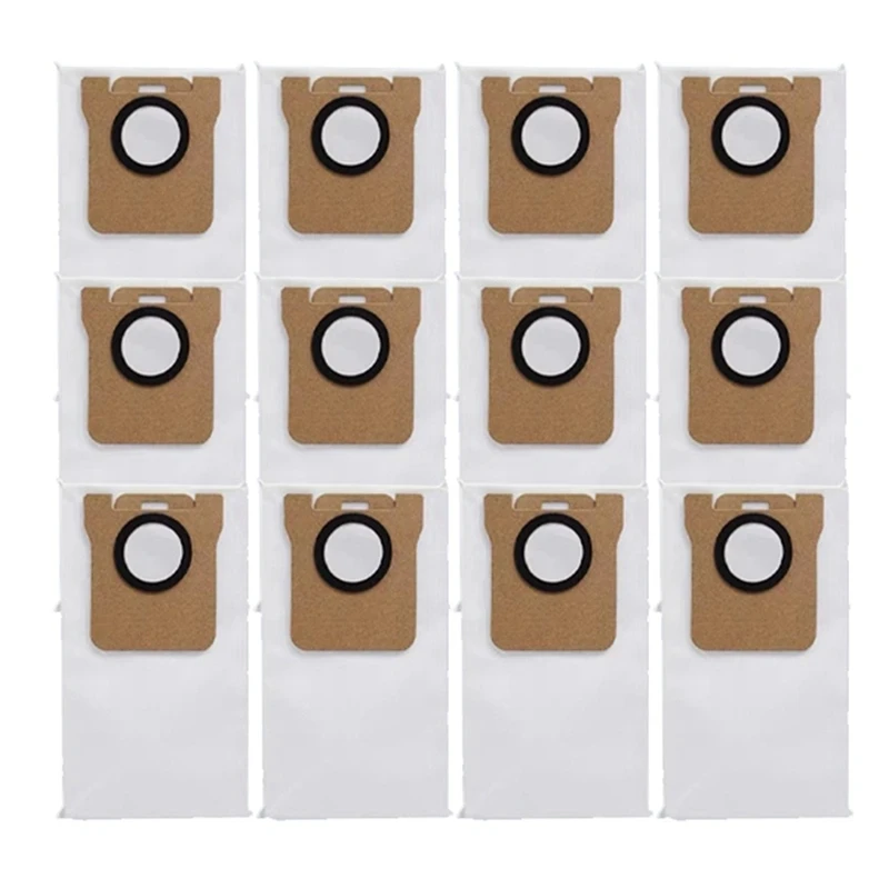 

12 Pcs Dust Bag For Xiaomi Mijia Omni 1S X10+ Robot Vacuum Cleaner Replacement Accessories